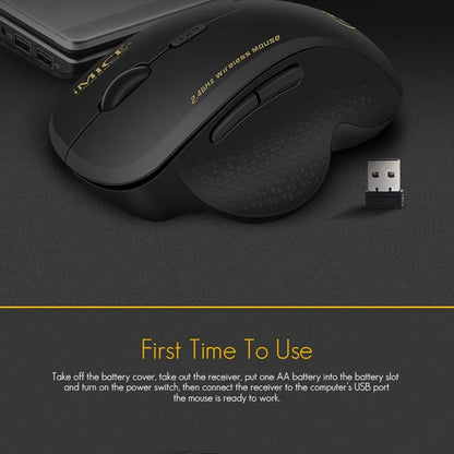 IMICE Wireless Gaming Mouse Ergonomic Mouse 6 Keys LED 1600 DPI Computer Charge Mouse Gamer Mice For PUBG FPS Game